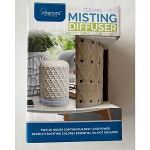 Interior By Design Ceramic Misting Diffuser